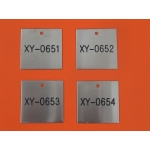 Stainless steel labels